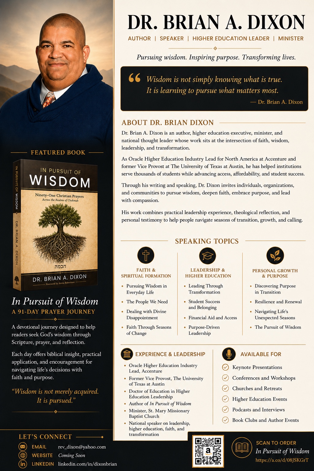 Dr. Brian A. Dixon